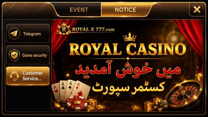 Royal Casino Pakistan Official Gaming Platform